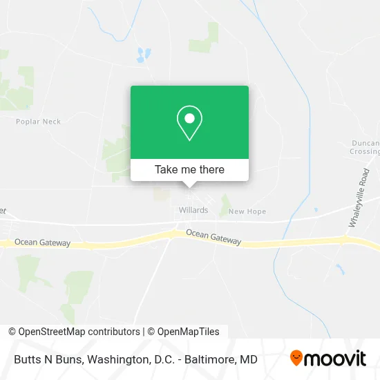 Butts N Buns map
