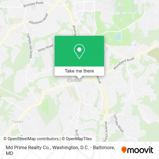 Md Prime Realty Co. map