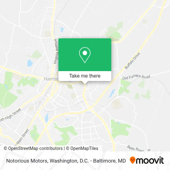 Notorious Motors map