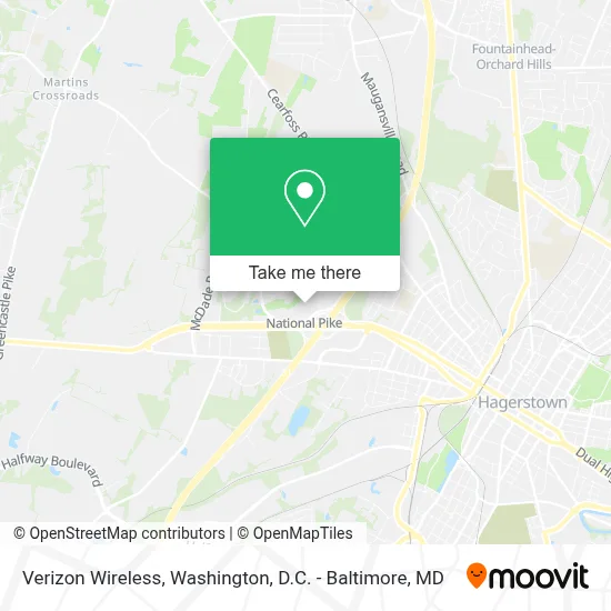 Verizon Wireless map