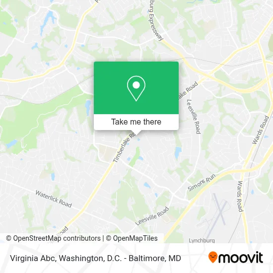 Virginia Abc map