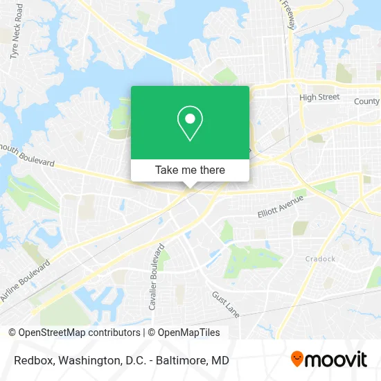 Redbox map
