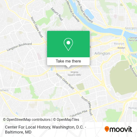 Center For Local History map