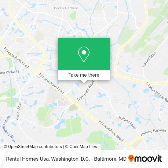 Rental Homes Usa map