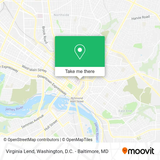 Virginia Lend map