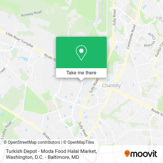 Turkish Depot - Moda Food Halal Market map