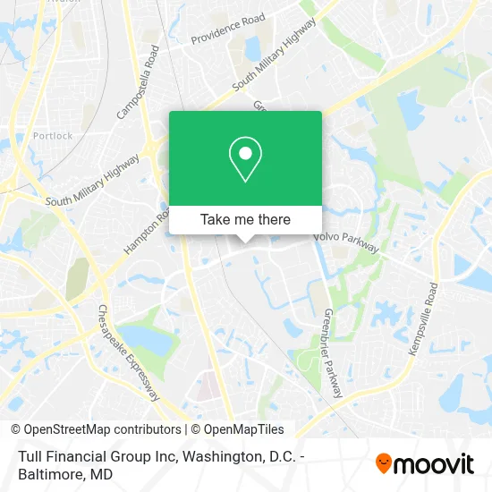Tull Financial Group Inc map