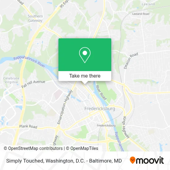 Simply Touched map