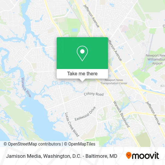 Jamison Media map