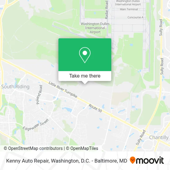 Kenny Auto Repair map