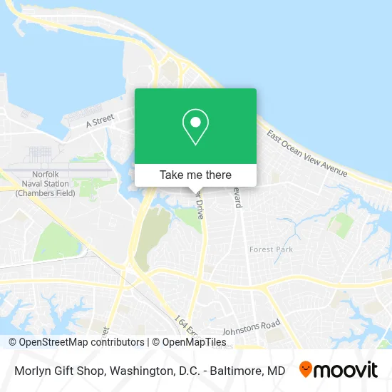 Morlyn Gift Shop map