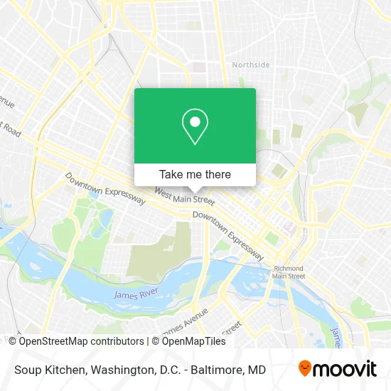 Soup Kitchen map