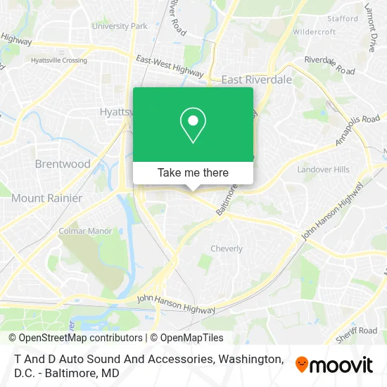 T And D Auto Sound And Accessories map