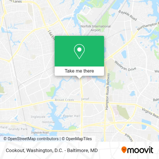 Cookout map