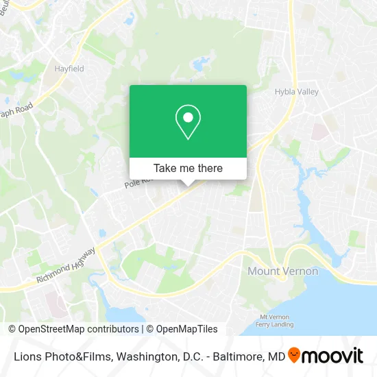 Lions Photo&Films map