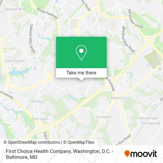 First Choice Health Company map