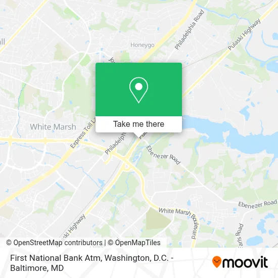 First National Bank Atm map