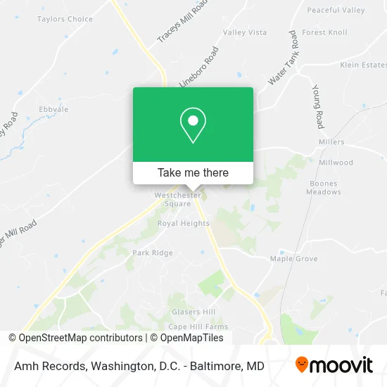 Amh Records map