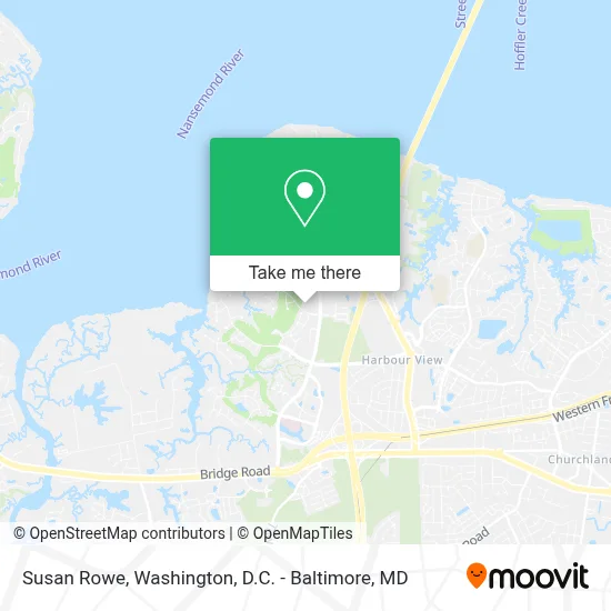 Susan Rowe map