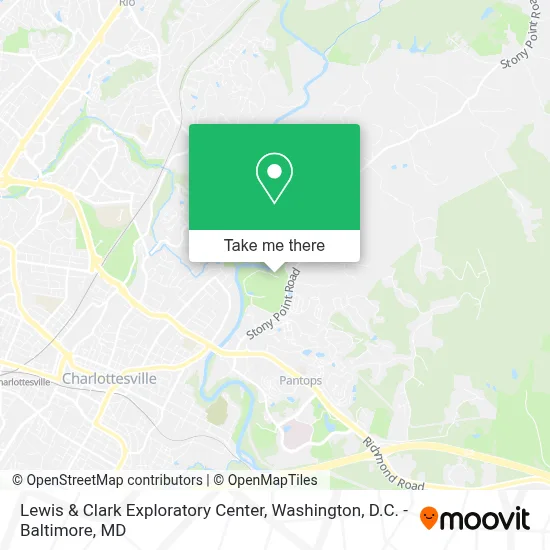 Lewis & Clark Exploratory Center map