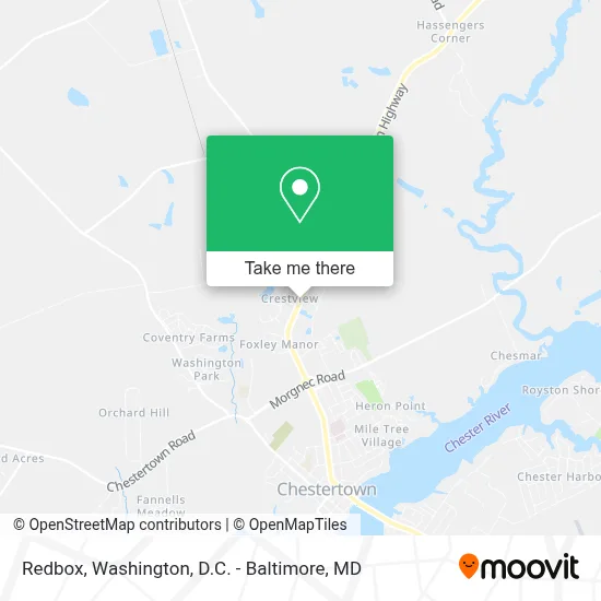 Redbox map