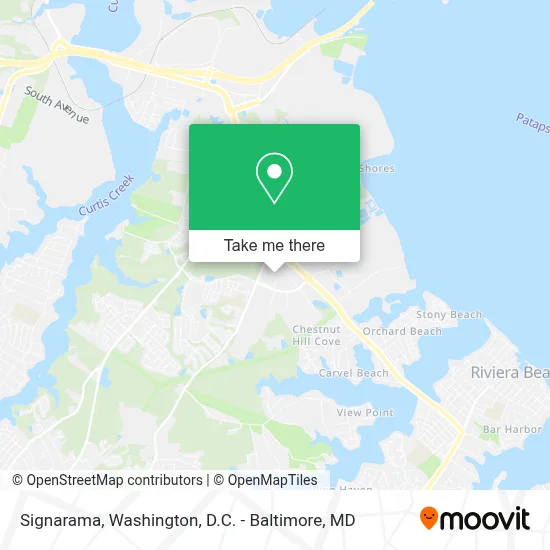 Signarama map