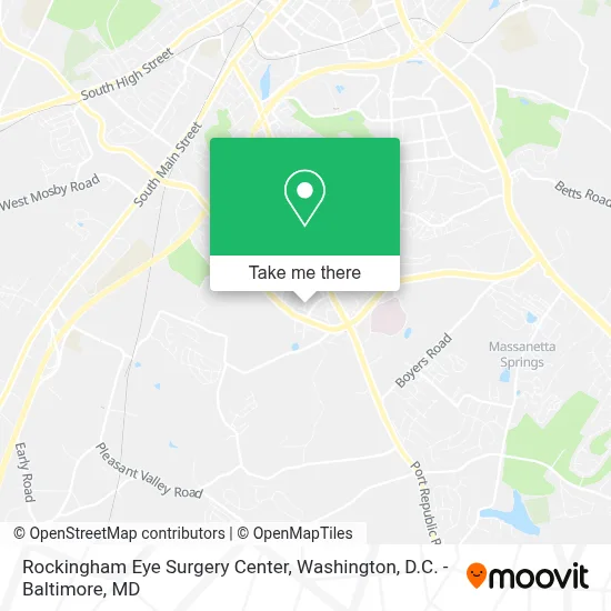 Rockingham Eye Surgery Center map