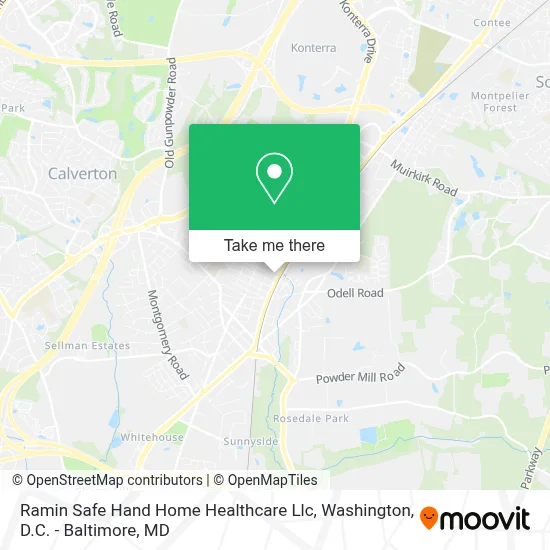 Ramin Safe Hand Home Healthcare Llc map