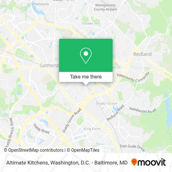 Altimate Kitchens map