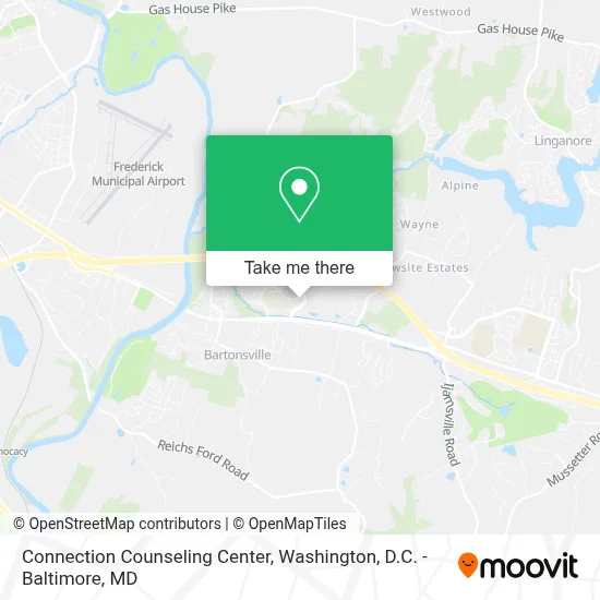 Connection Counseling Center map