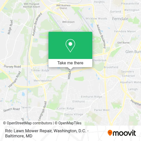 Rdc Lawn Mower Repair map
