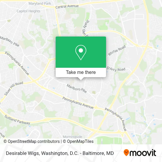 Desirable Wigs map