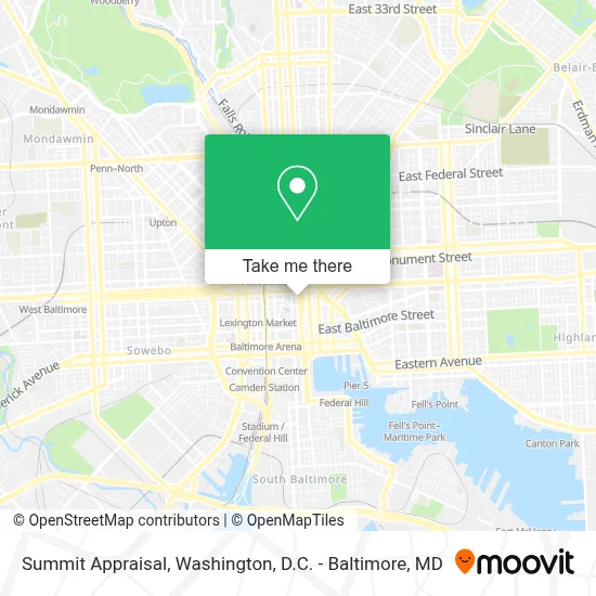 Summit Appraisal map