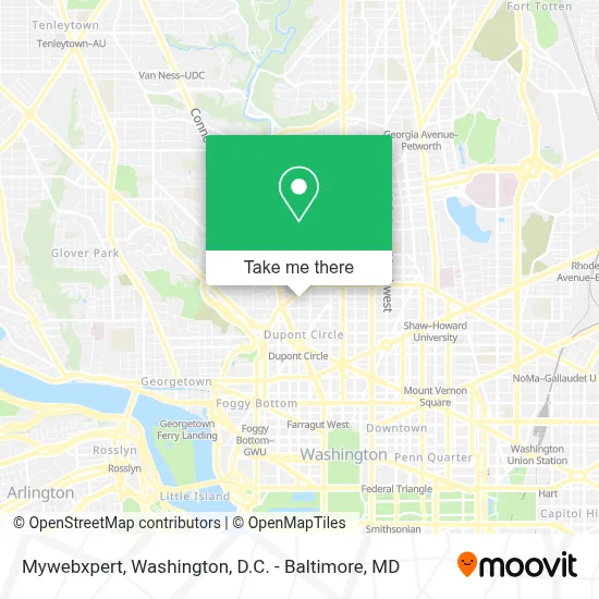 Mywebxpert map