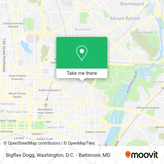 Bigflex Dogg map