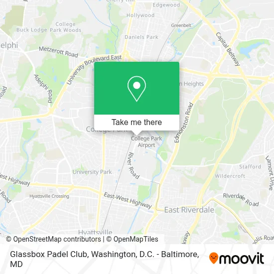 Glassbox Padel Club map