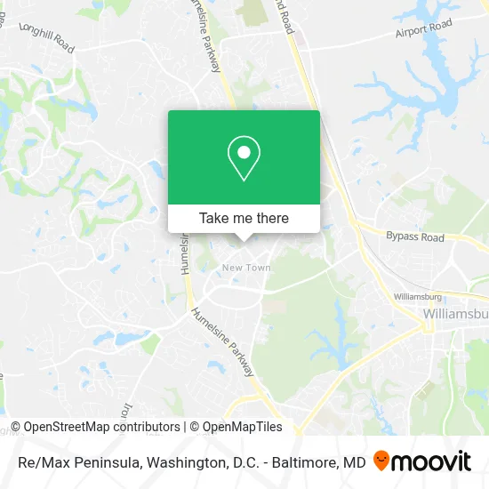 Re/Max Peninsula map