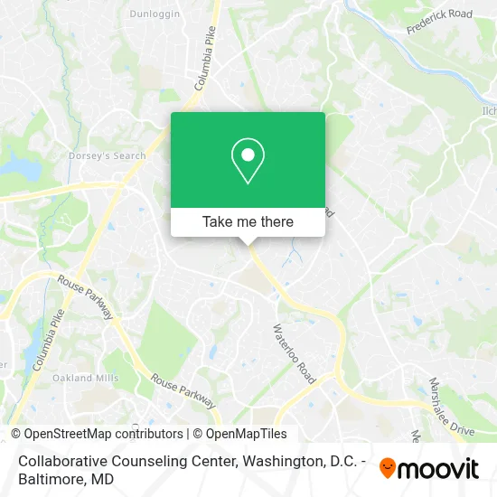 Collaborative Counseling Center map