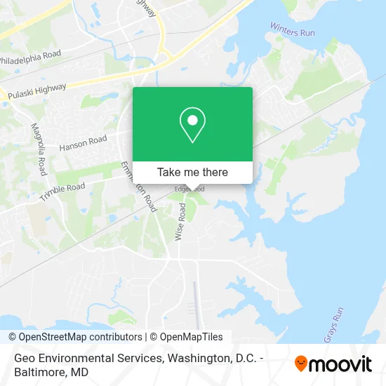 Geo Environmental Services map