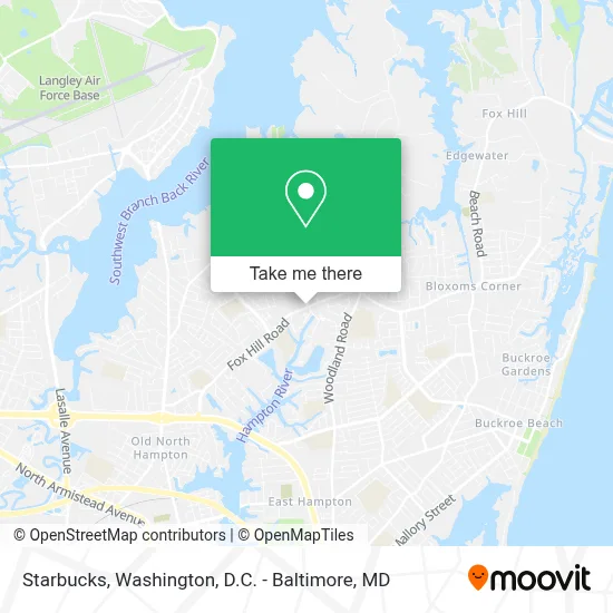 Starbucks map