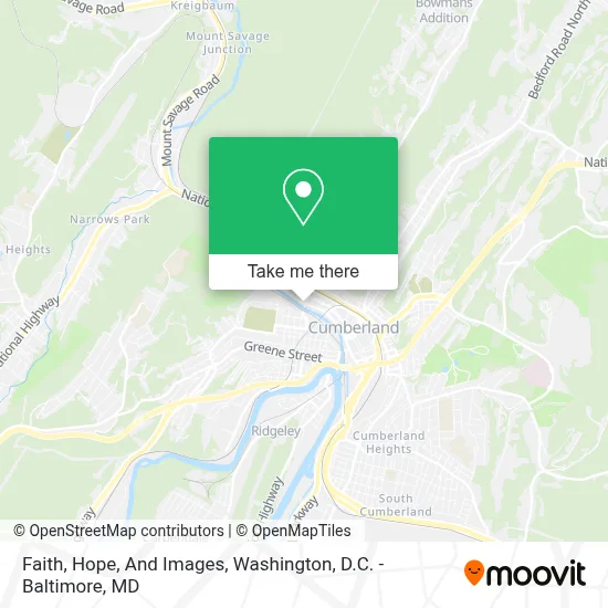 Faith, Hope, And Images map