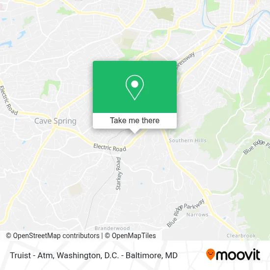 Truist - Atm map