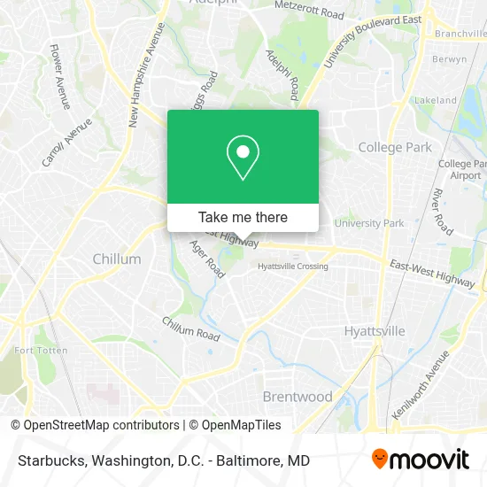 Starbucks map