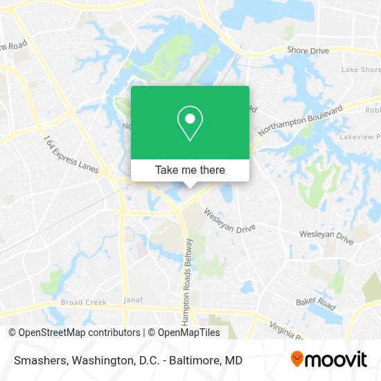 Smashers map