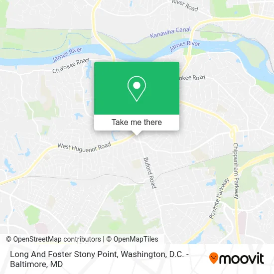 Long And Foster Stony Point map