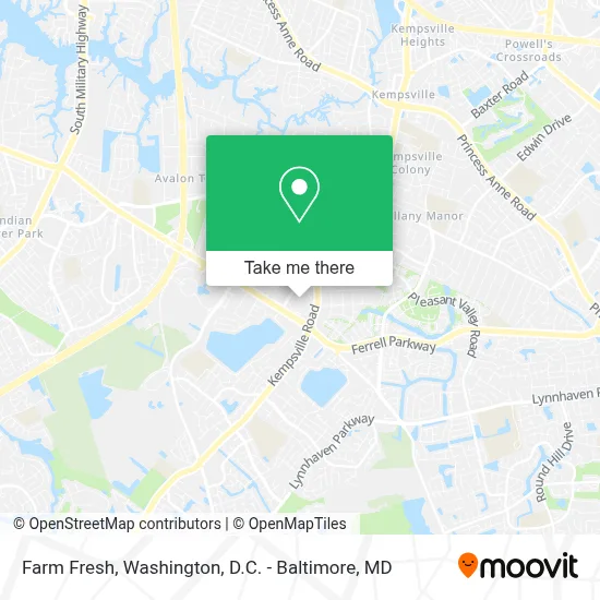 Farm Fresh map
