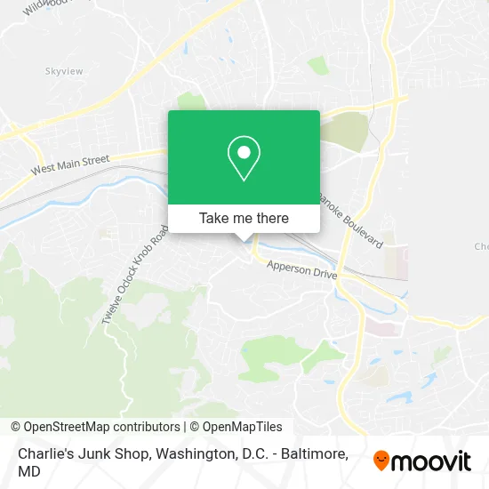 Charlie's Junk Shop map