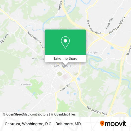 Captrust map