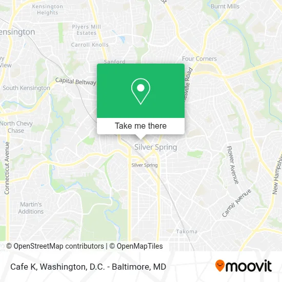 Cafe K map