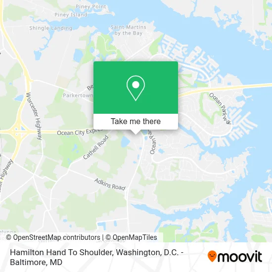 Hamilton Hand To Shoulder map